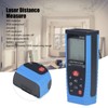 165ft Laser Distance Measure M in Ft Handheld Waterproof Laser