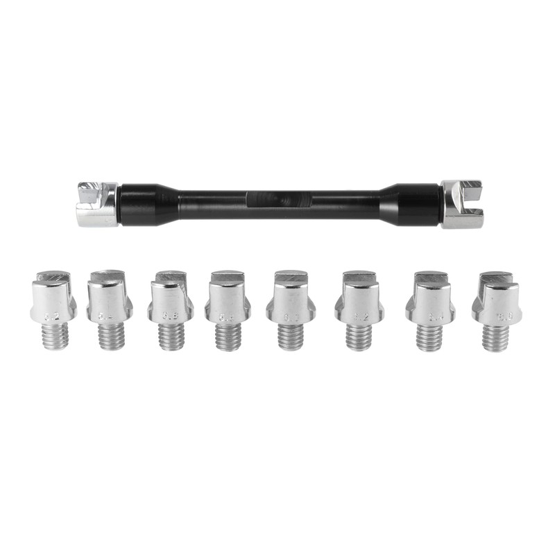 Motoforti 5.0-6.8 Motorcycle Wheel Spoke Wrench Spanner Kit Repair Tool