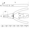 BGS 9539 | Circlip Pliers | 90° | for external