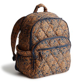 Vera Bradley Women's Bancroft Backpack - Color: Lotus Montage Roasted Pecan