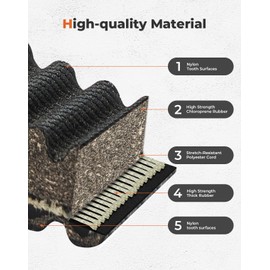 KEMIMOTO UTV Drive Belt Heavy Duty Compatible with Kawasaki Mule 600 610 4X4 2005-2016 Mule SX 2017-2025 New Replacement OEM Belt 59011-0011 Belt Parts Accessories