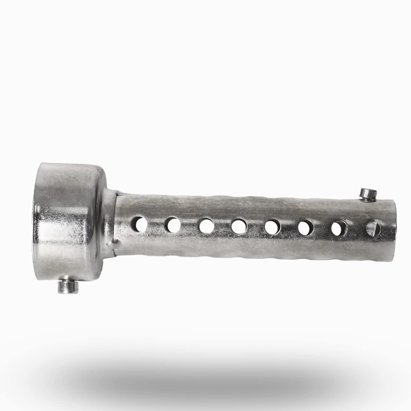 Andux Zone Motorcycle Rear Silencer 47 mm Removable Universal Rear