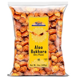 Rani Aloo Bukhara (Dry Plum) 14oz (400g) ~ All Natural | Salt Free | Vegan | Gluten Friendly | NON-GMO | Kosher | Indian Origin