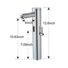 HHOOMMEE Automatic Touchless Bathroom Sink Faucet Tall Body Motion Activated