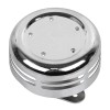 Unbranded Round Chrome Horn Cover For Harley Big Twin Dyna