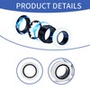 3 PCS Fidget Toys Adults for Anxiety ADHD Ring Toys,Magnetic