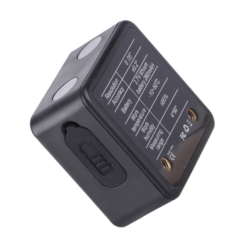 Angle Finder Digital Display Level Gauge BT Magnetic Inclinometer Tool