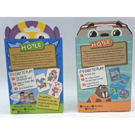 Hoyle 2 NEW kids card games by Hoyle SUEPR ME! & SEAL SQUAD