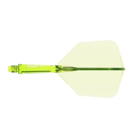 CUESOUL ROST 77 Integrated Dart Shaft and Flight, Big Wing Shape, Set of 3 (Clear Colour Series)