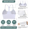 OBICUM Women's Y-Back Sports Bra - Light Support Yoga Bra