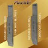 MachEl Double End Internal External Threading HSS Tool Set for