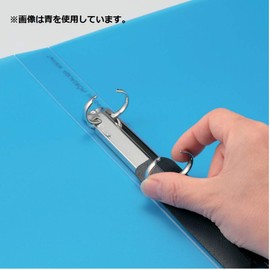 リヒトラブ リングファイル A5S 2穴 乳白 F5006-1