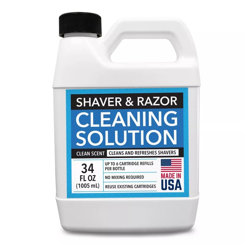 Impresa Electric Shaver Cleaning Solution for Braun Clean & Renew