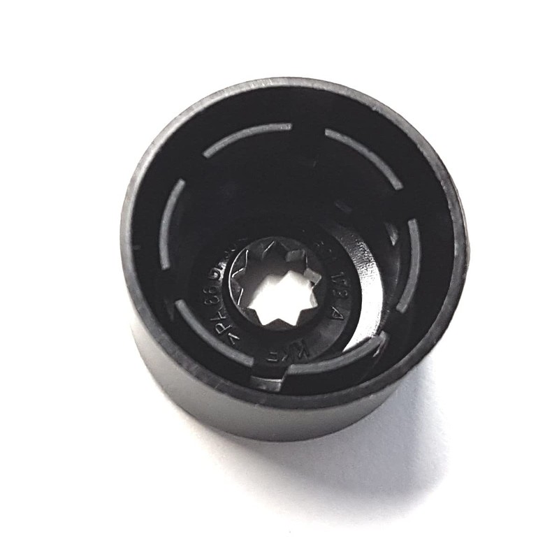 Volkswagen 1K0601173A9B9 Wheel Bolt Cap (1 Piece) Matte Black