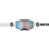 Scott Fury Snow Cross White Glasses (White/Black, One Size)