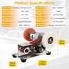 Mornajina Mini Belt Sander for Knife Making, 15 Degree Electric