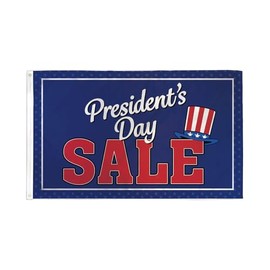 President's Day Sale Flag 3x5ft Polyester - Perfect for Businesses, Furniture Stores, Dealerships, etc!