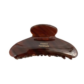 ZHOUMEIWENSP ZHOUMEIWENSP French Large Hair Claw Clips for Thick Hair, Tortoise Hair Clips, Acrylic Celluloid French Butterfly Jaw Clips, Strong Hold for Women Girls (Caramel color)