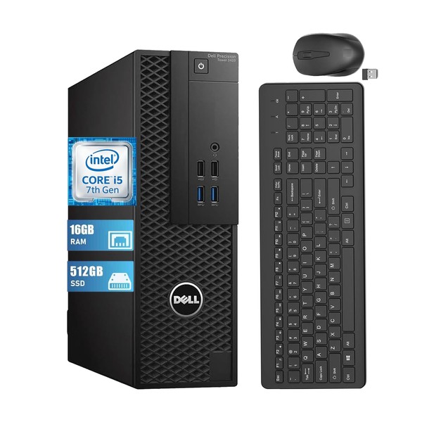 Dell Precision 3420 SFF Small Form Factor Desktop Computer, Core