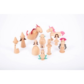 TickiT 73496 Wooden Enchanted Figures