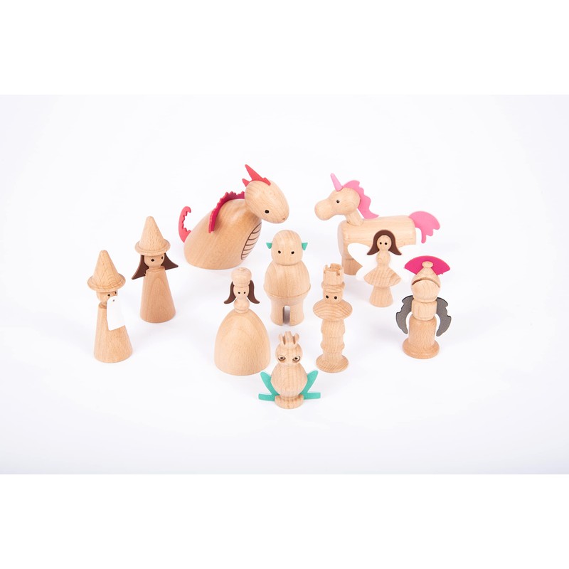 TickiT 73496 Wooden Enchanted Figures
