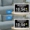 TROCOTN Dementia Clock Large Digital Clock for Seniors (10.1 inch