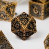 World of Dice - Metal Dice Set - Dragon Siege