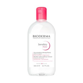 BIODERMA, Agua Micelar, Sensibio H2O, Desmaquillante para Piel Sensible, Calma y Reduce la Irritacin, 500 ml                                          