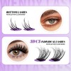 3D-2SX-C3-1016 Natural Lash Extension Set, 10-16 mm Eyelash Extensions Set,