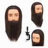 Headfix Mannequin Head Human Hair Cosmetology Manikin Male Mannequin Head