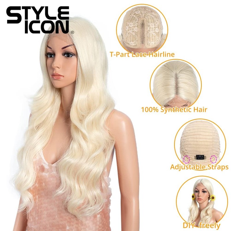 Style Icon Long Body Wavy Wig 26 inch Blonde Long