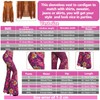 Haull 7 Pcs 60s 70s Disco Hippie Outfits for Women