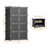 HOMIDEC Shoe Rack, 8 Tier Shoe Storage Cabinet 32 Pair