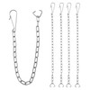 uxcell 5Pcs Toilet Flapper Chain, 9.8" Stainless Steel Toilet Handle