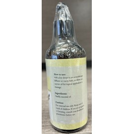 Wasserstein Lot of 3 100% Pure & Undiluted Therapeutic Grade Vanilla Essential Oil (4 oz)