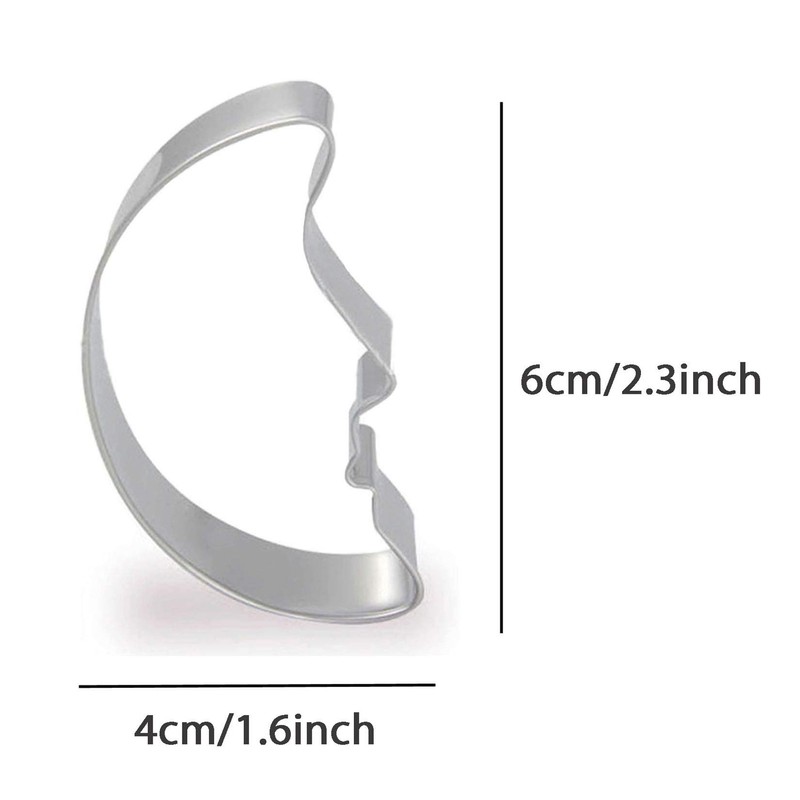 WDYJMALL Moon Cookie Cutter