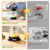 Upgraded 1L Manual Butter Churner with Non-Slip Base & Finger-Safe