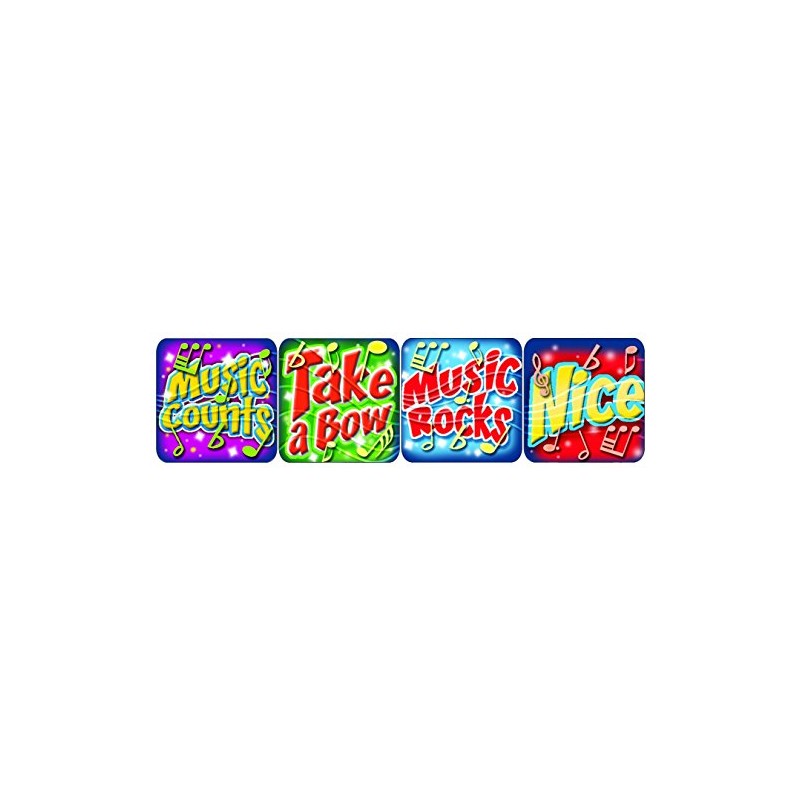 Eureka Music Stickers - Theme