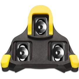 Bicycle Cleats Compatible with Shimano SPD SL Cleats, Bicycle Pedal Cleats for SM SH-10 SH11 SH12 System Shoes, Indoor Outdoor Road Bike Cleats (Yellow-SH11 6°)