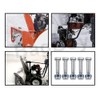 12 Pack 710-0890 Shear Pins With Nuts Compatible with MTD