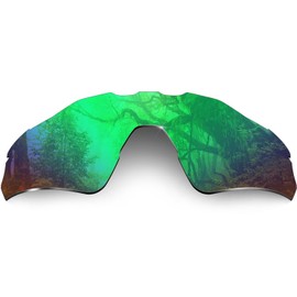 HiCycle2 Polarised Replacement Lenses Fit for Oakley Radar EV Path Sunglasses, Green