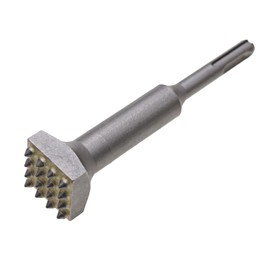 5 5/8” 16 Pins Concrete Repair Patch Preparation Bushing Tool with SDS Plus Shank, Square Head Concrete Roughness Removal Bit for Rotary Hammer