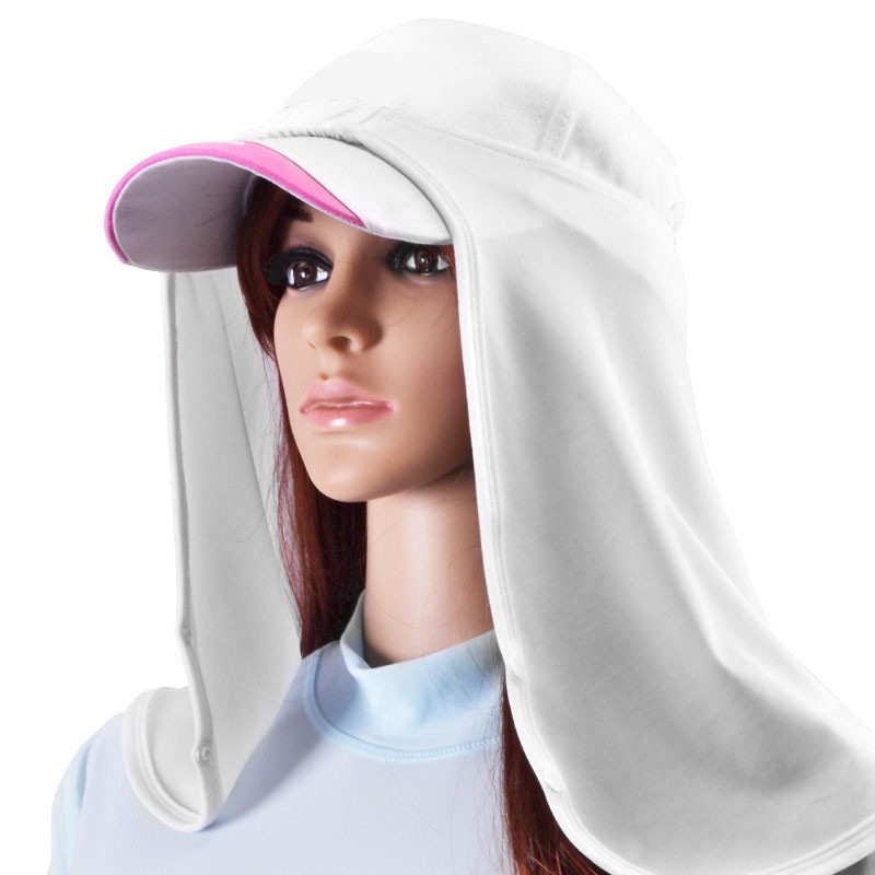 Polyester Cooling Head Cover Breathable Sun UV Protection Neck Cover