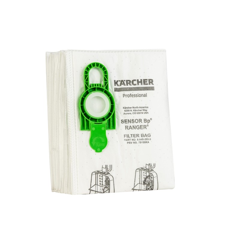 Kärcher - 10 Pack Vacuum Bags for Karcher Ranger Upright