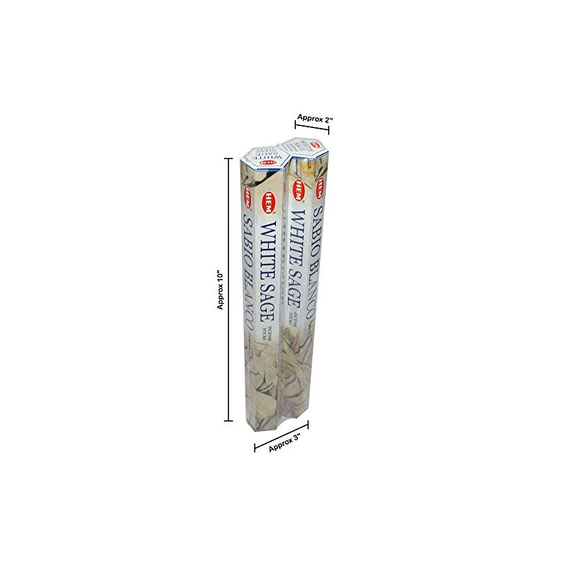 Hem - White Sage Incense - 40 Sticks