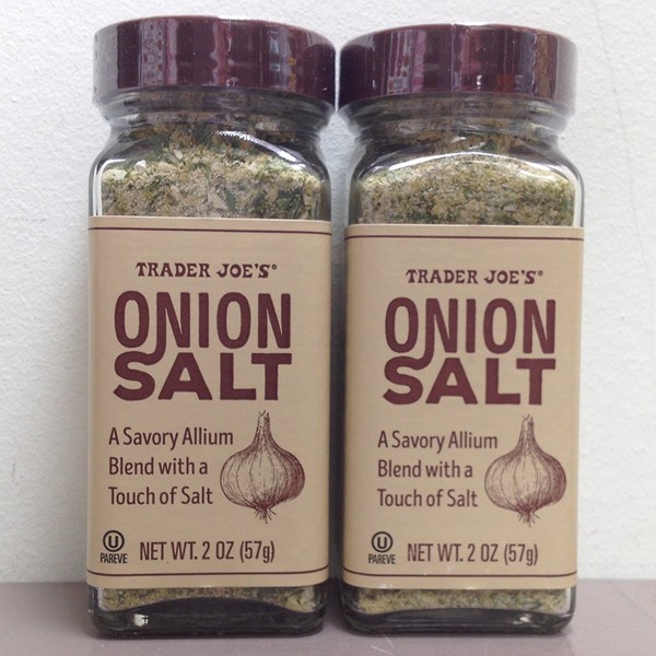 Trader Joe's Onion Salt (Pack of 2)