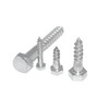 Hexagon Wood Screws 7 x 80 Pack of 10 Stainless