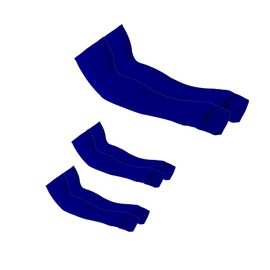 3 Pairs Cooling Sport Arm Stretch Sleeves Sun UV Protection Covers Cycling Golf - Breathable, Moisture-Wicking Stretch Fabric