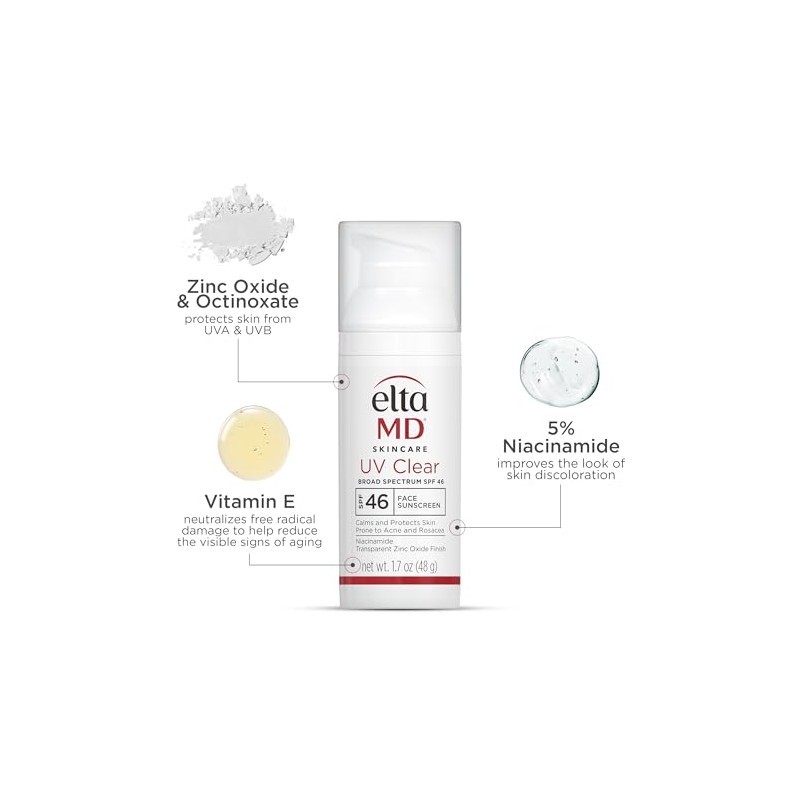 Eltamd Uv Clear Protector Solar Facial, FPS, 48 g