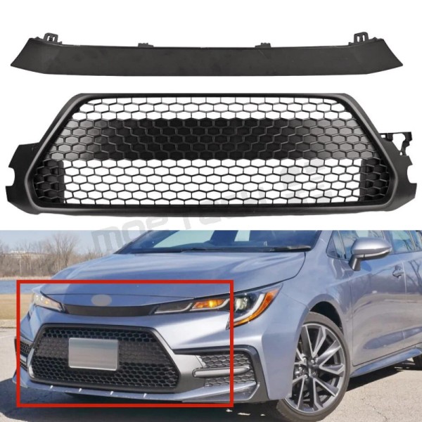 Moe-tech For 2020 2022 Toyota Corolla SE XSE Front Bumper
